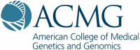American College of Medical Genetics and Genomics Logo